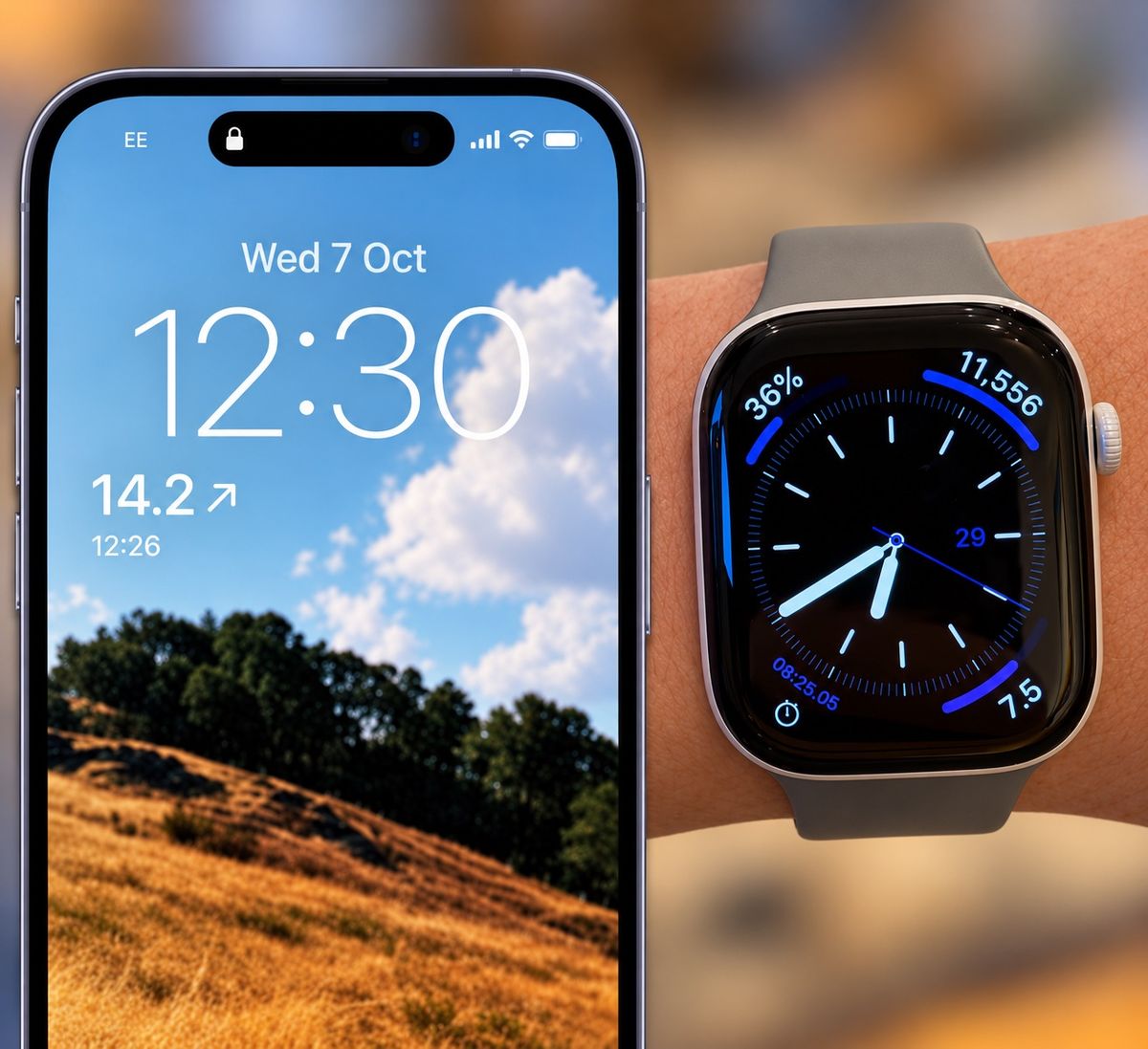 Blood sugar lock screen widget and Apple Watch complication