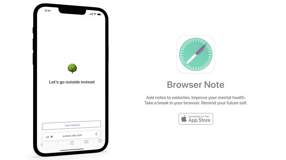 Browser Note for iPhone and iPad