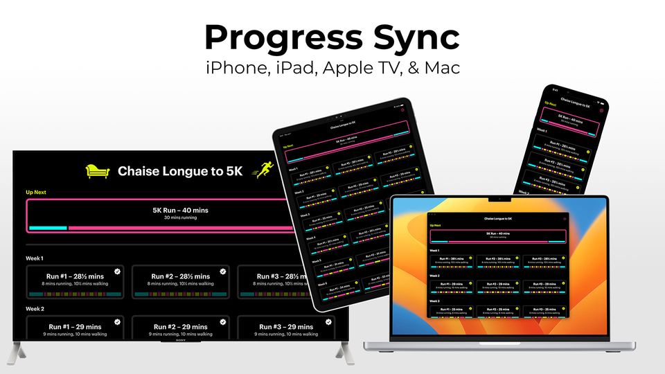 Chaise Longue to 5K sync across devices