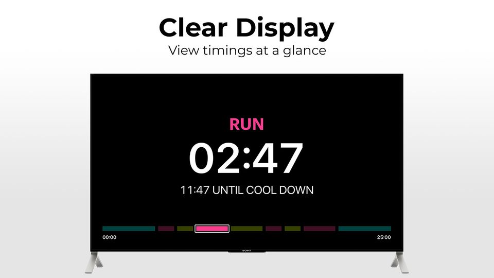 Chaise Longue to 5K run interface
