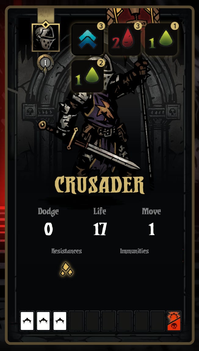 A digital version of a much compacted hero board