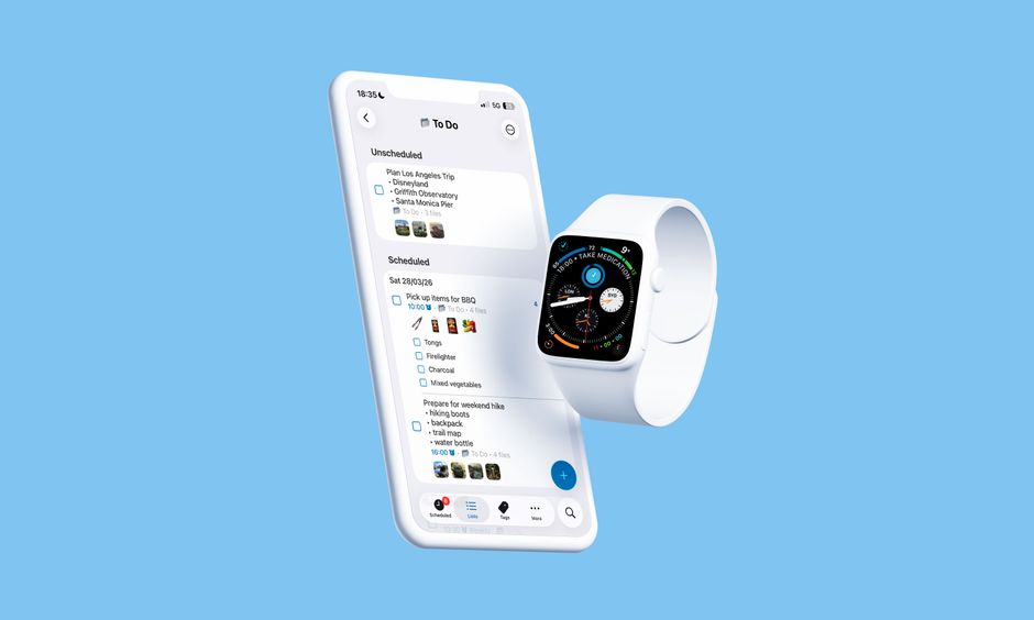 The GoTodo app on iPhone and Apple Watch